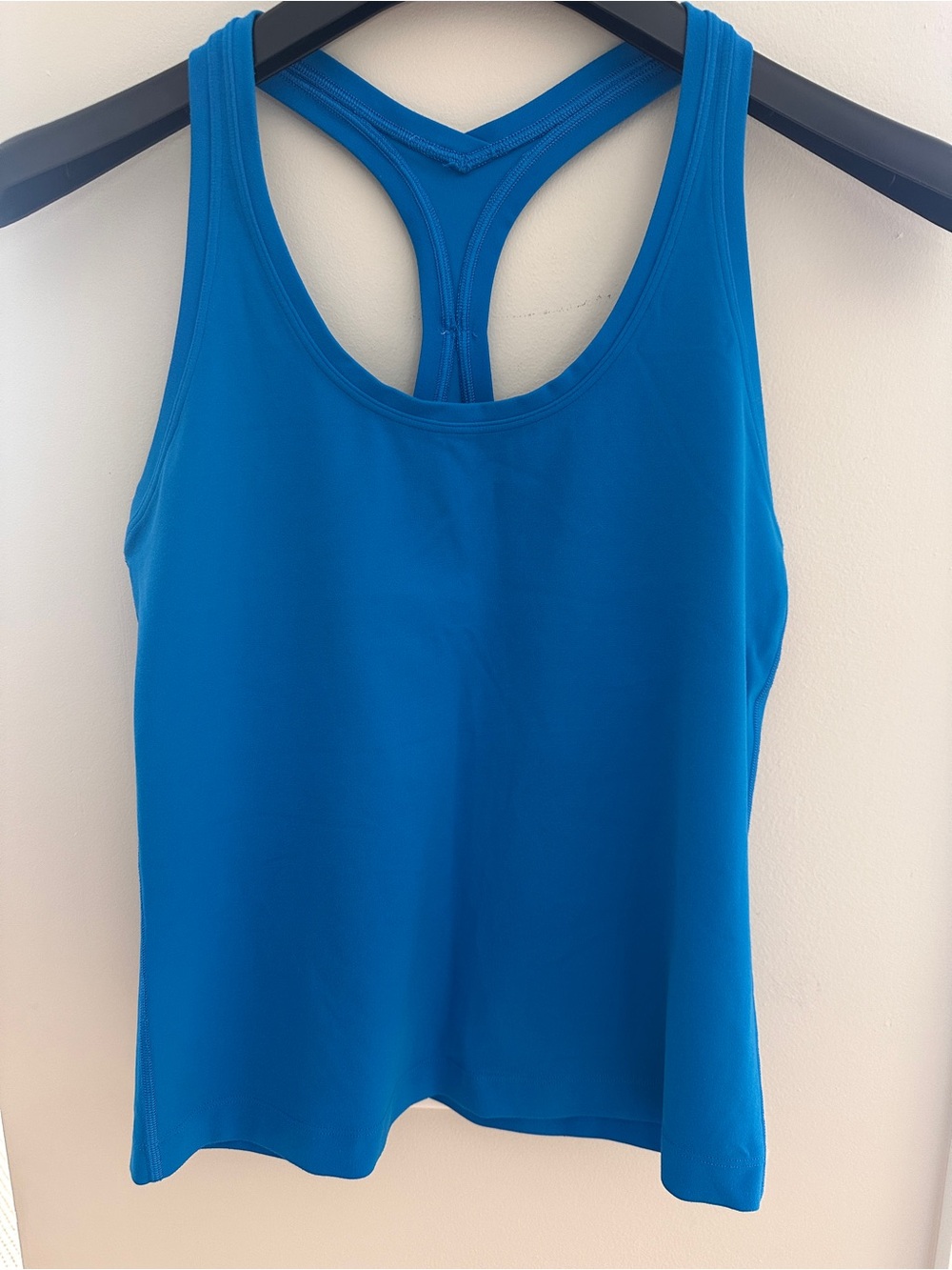 lululemon athletica Bright Blue Nulu Racerback Tank